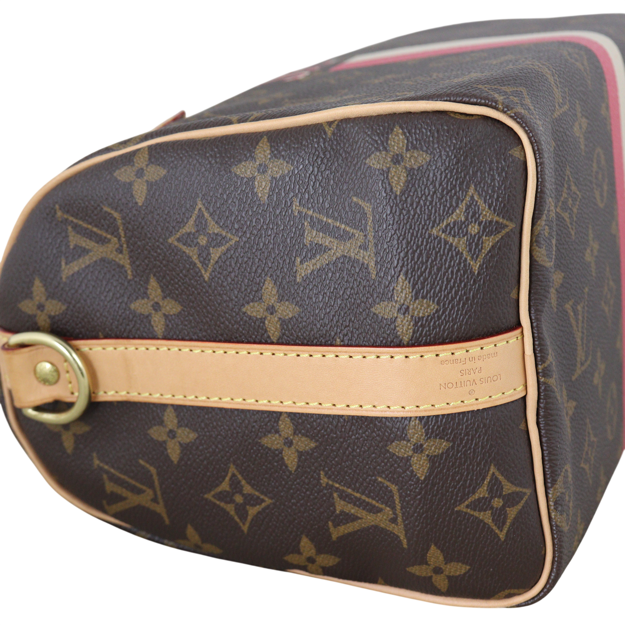 Louis Vuitton Speedy 25 Bandouliere Monogram My LV Heritage