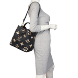 Louis Vuitton NeoNoe MM Monogram Empreinte Giant Bicolour