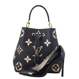 Louis Vuitton NeoNoe MM Monogram Empreinte Giant Bicolour
