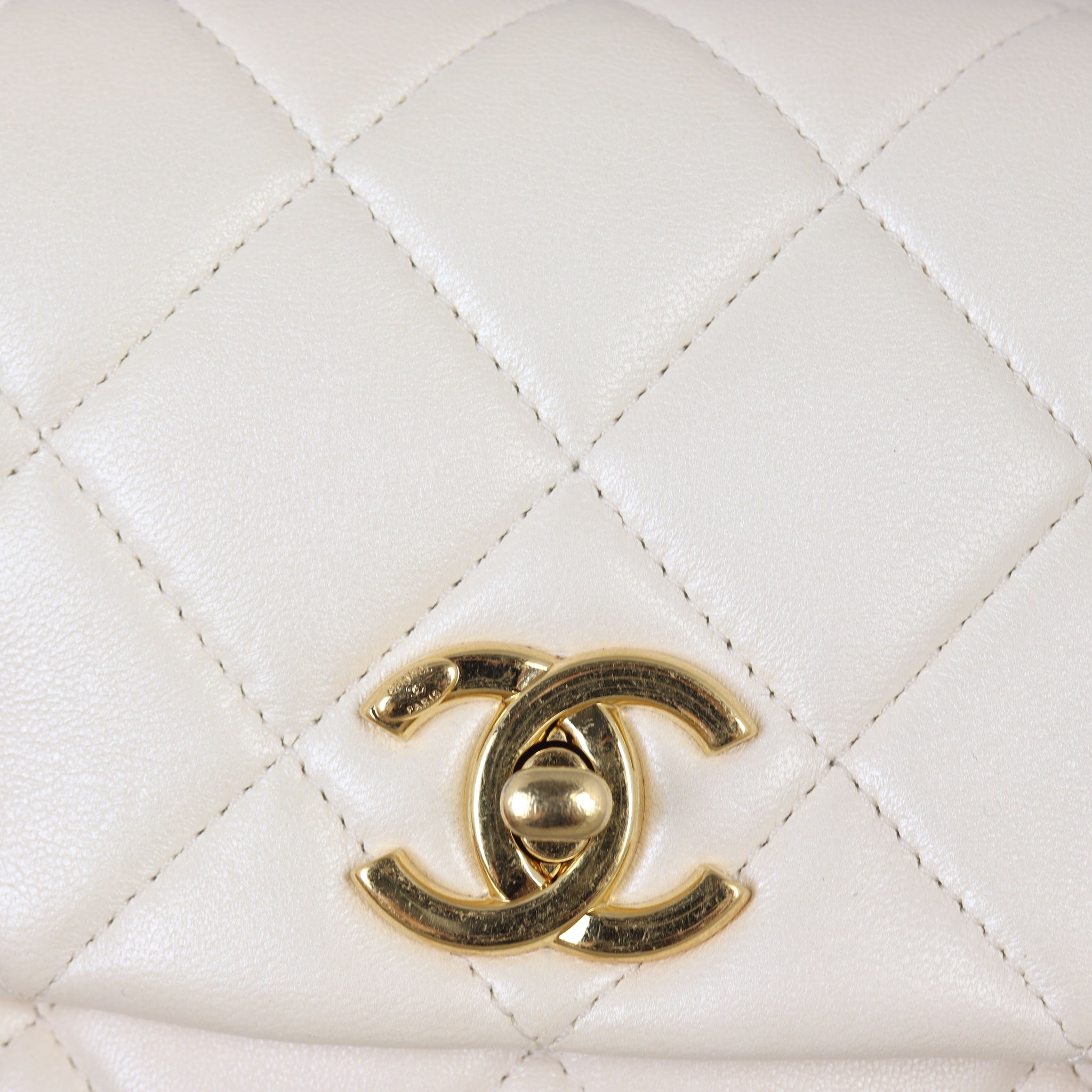 Chanel Letter Charms Chain Flap Mini