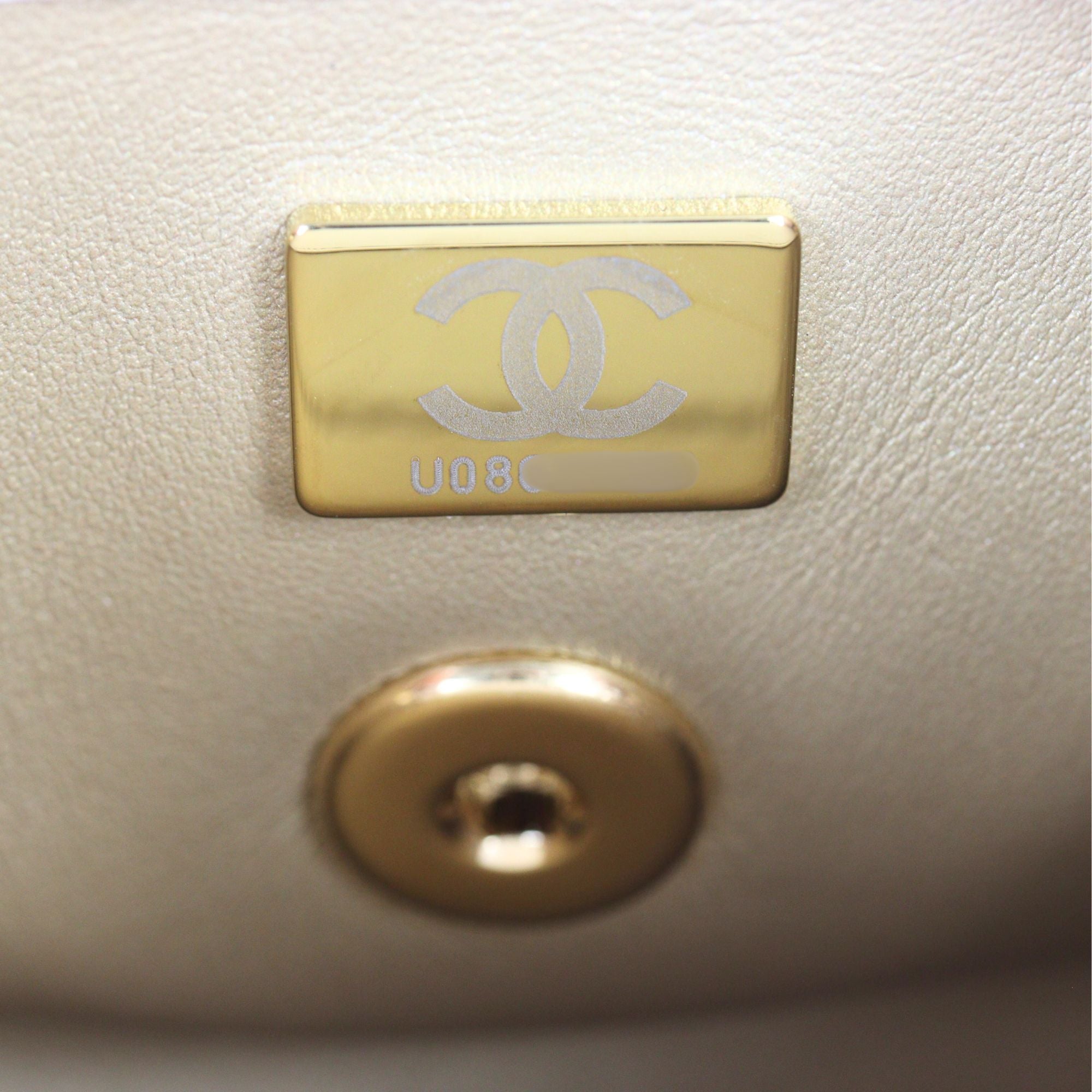 Chanel Letter Charms Chain Flap Mini