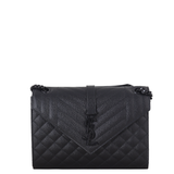 Saint Laurent Monogram Mix Matelasse Envelope Chain Bag Medium