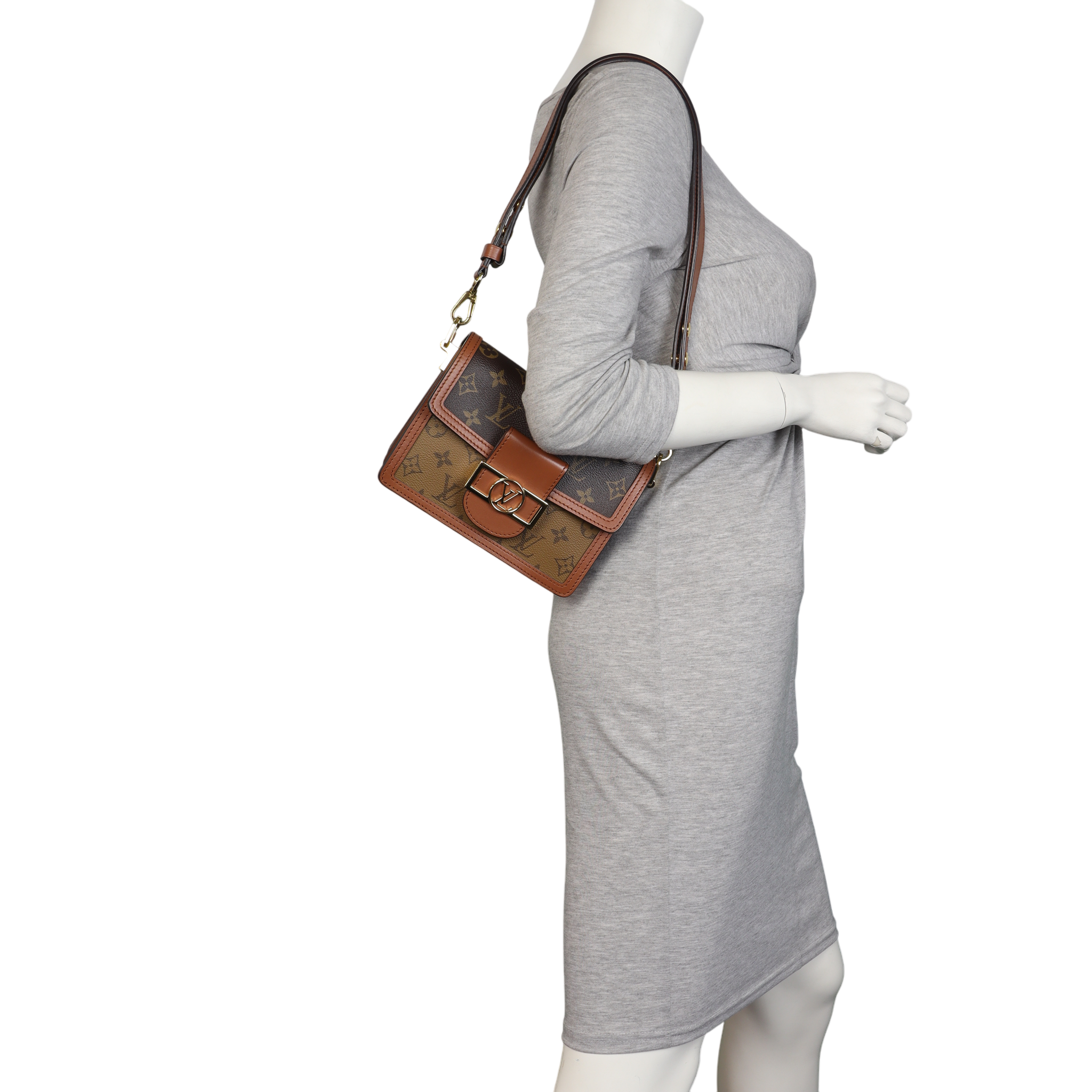 Louis Vuitton Mini Dauphine Monogram Reverse