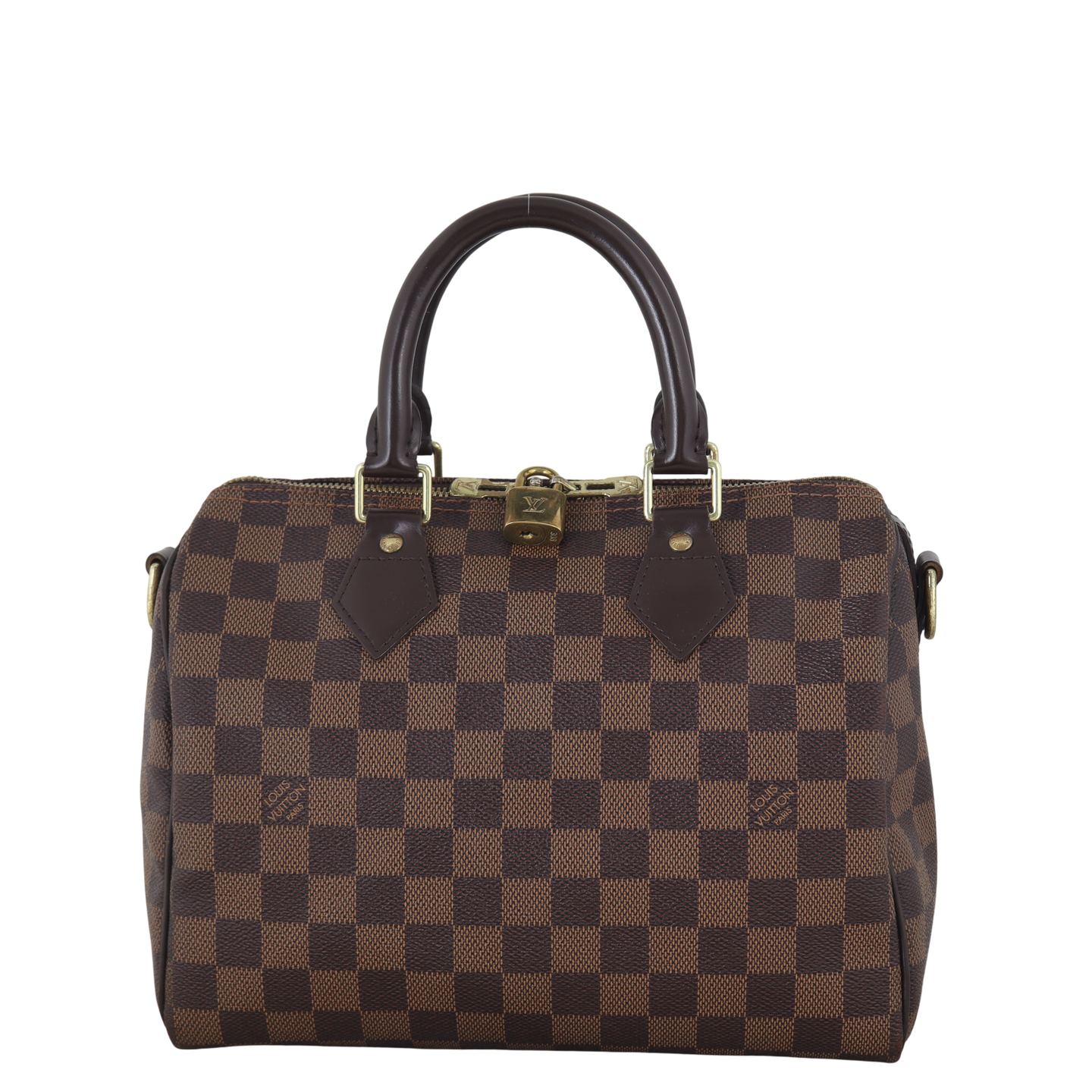 Louis Vuitton Speedy 25 Bandouliere Damier Ebene