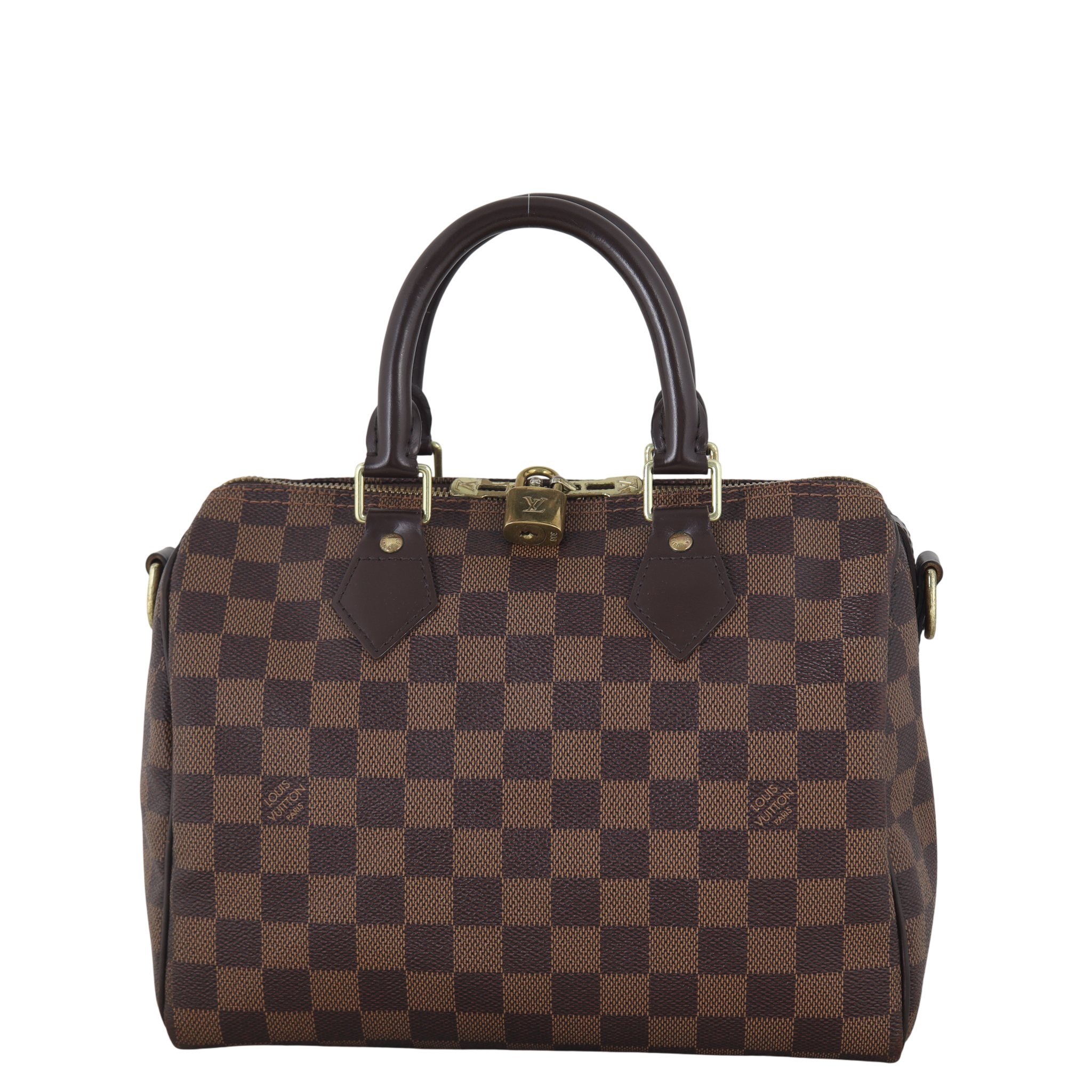 Louis Vuitton Speedy 25 Bandouliere Damier Ebene