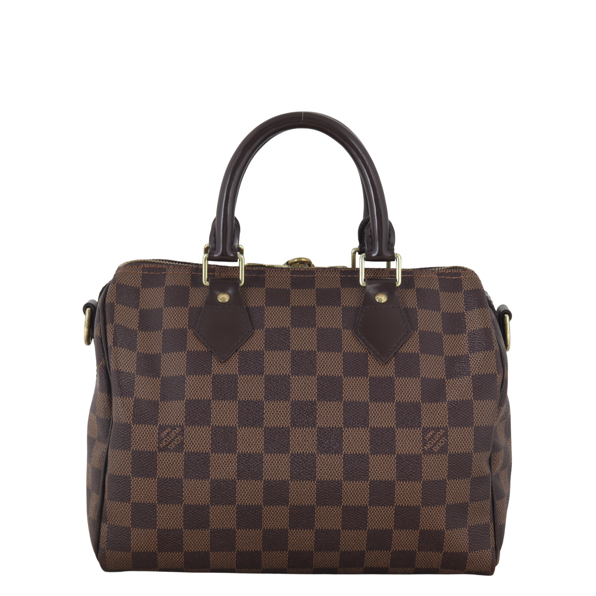 Louis Vuitton Speedy 25 Bandouliere Damier Ebene