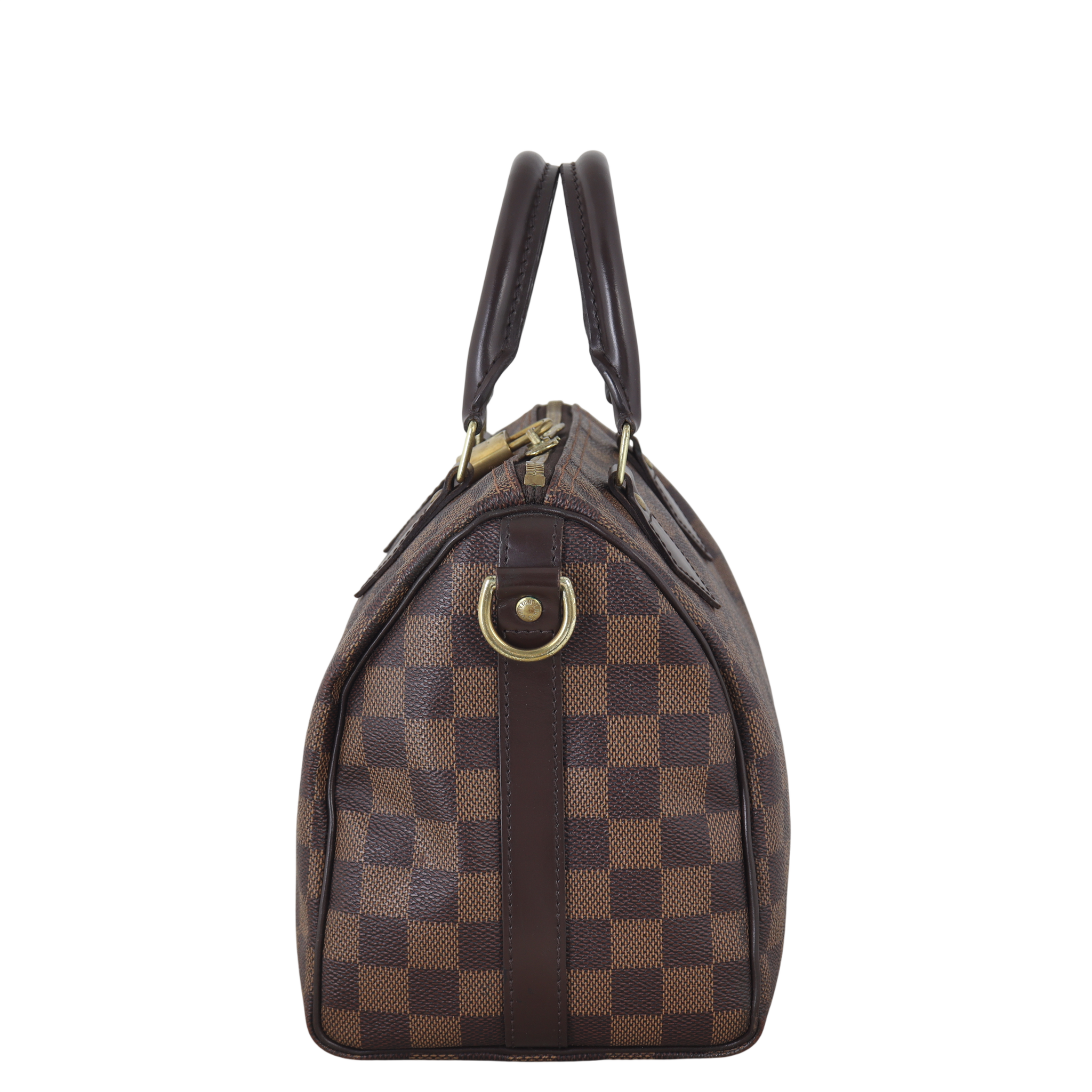 Louis Vuitton Speedy 25 Bandouliere Damier Ebene