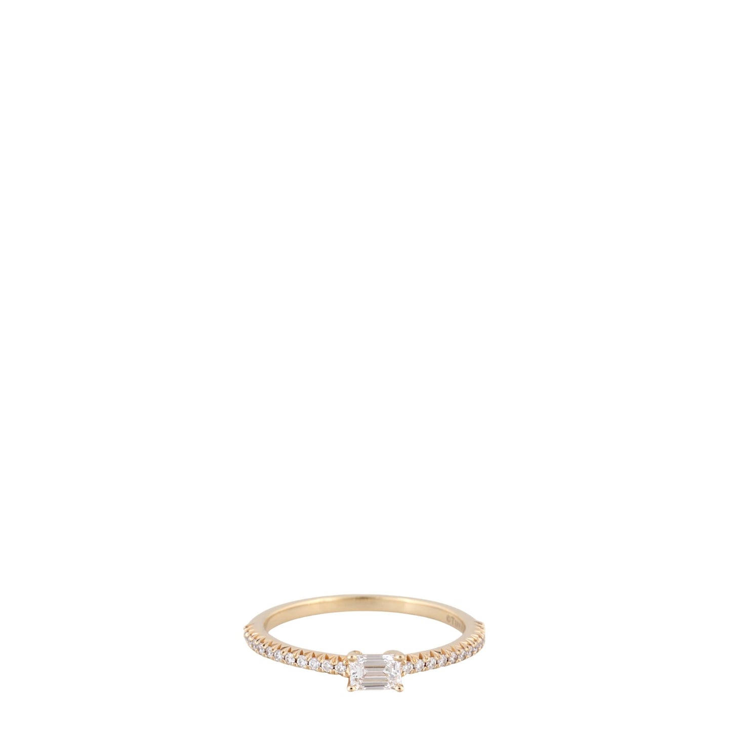 Tiffany & Co Novo Horizon Diamond 18k Rose Gold Ring