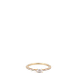 Tiffany & Co Novo Horizon Diamond 18k Rose Gold Ring