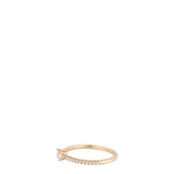 Tiffany & Co Novo Horizon Diamond 18k Rose Gold Ring