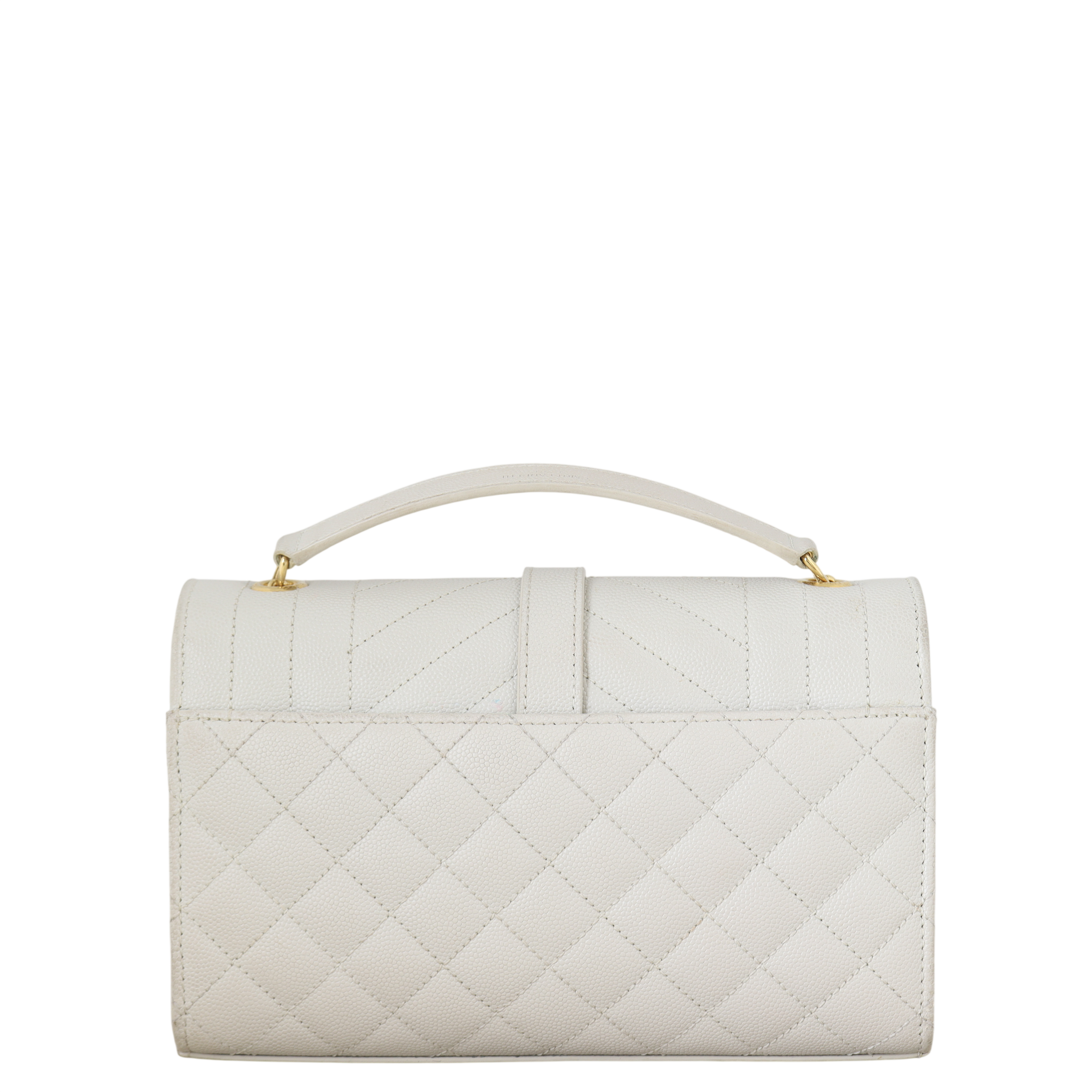 Saint Laurent Monogram Mix Matelasse Envelope Chain Bag Small