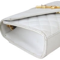 Saint Laurent Monogram Mix Matelasse Envelope Chain Bag Small