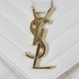 Saint Laurent Monogram Mix Matelasse Envelope Chain Bag Small