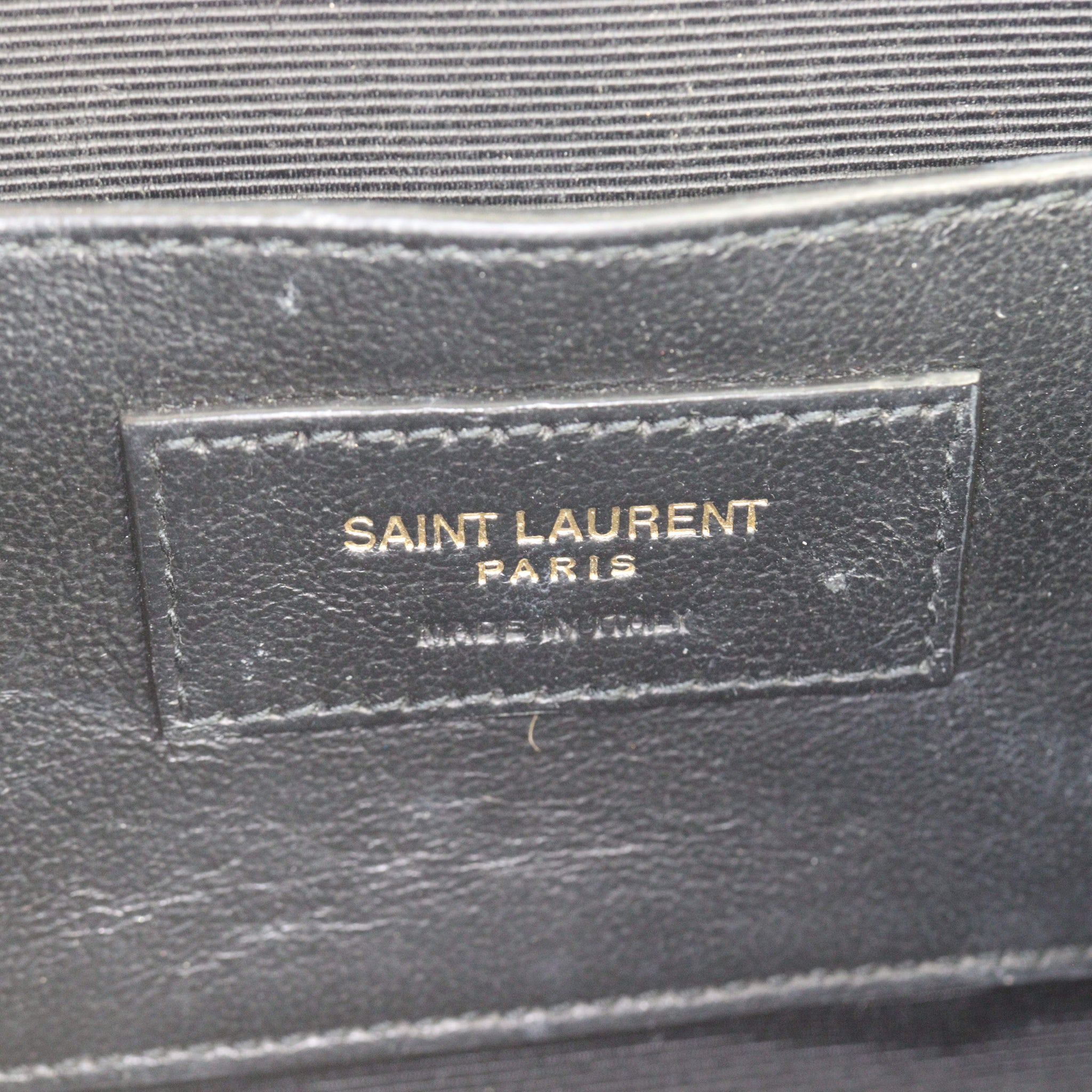 Saint Laurent Monogram Mix Matelasse Envelope Chain Bag Small