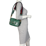 Gucci Horsebit 1955 Shoulder Bag Mini Python