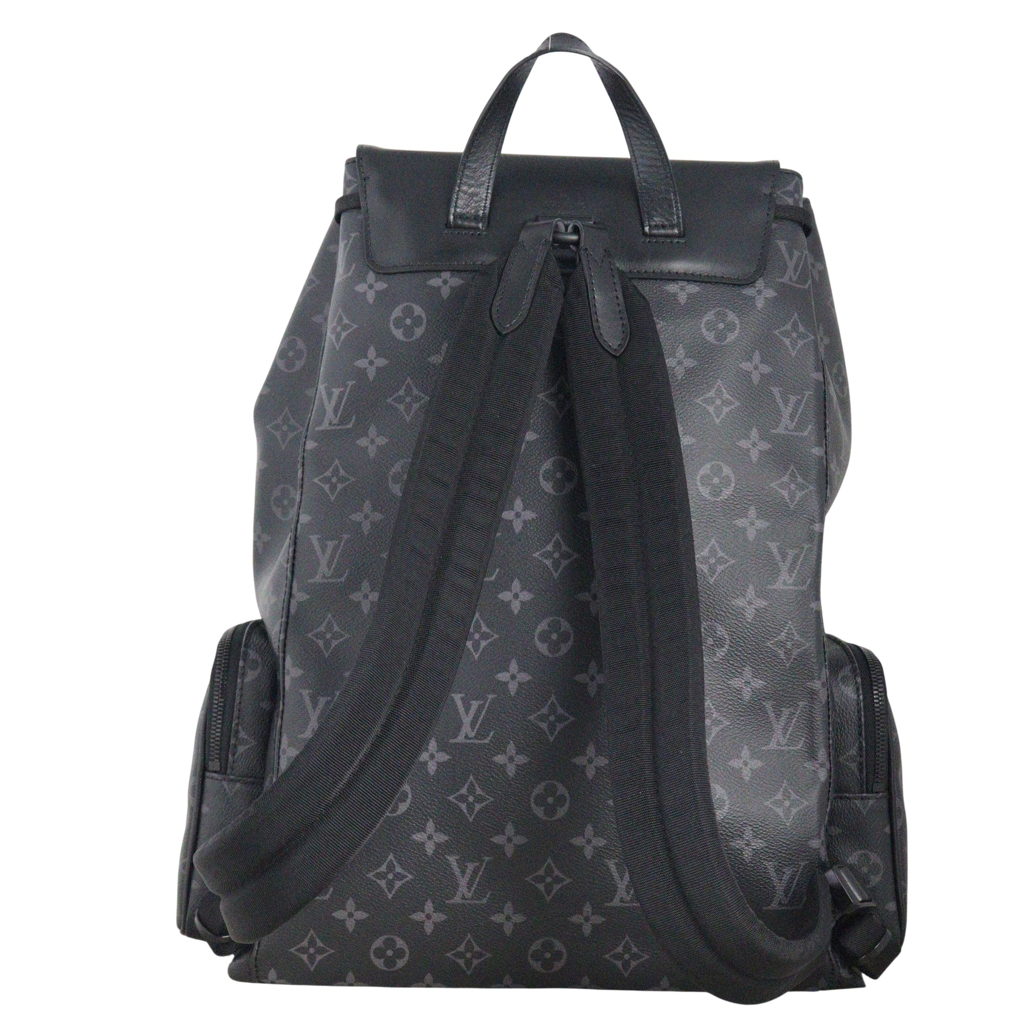 backpack trio louis vuitton price - Men combining Louis Vuittons classic monogram eclipse canvas with an array of imaginative signature touches by designer virgil abloh Trio Messenger Monogram Eclipse -