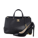 Chanel Caviar Shopping Tote Large