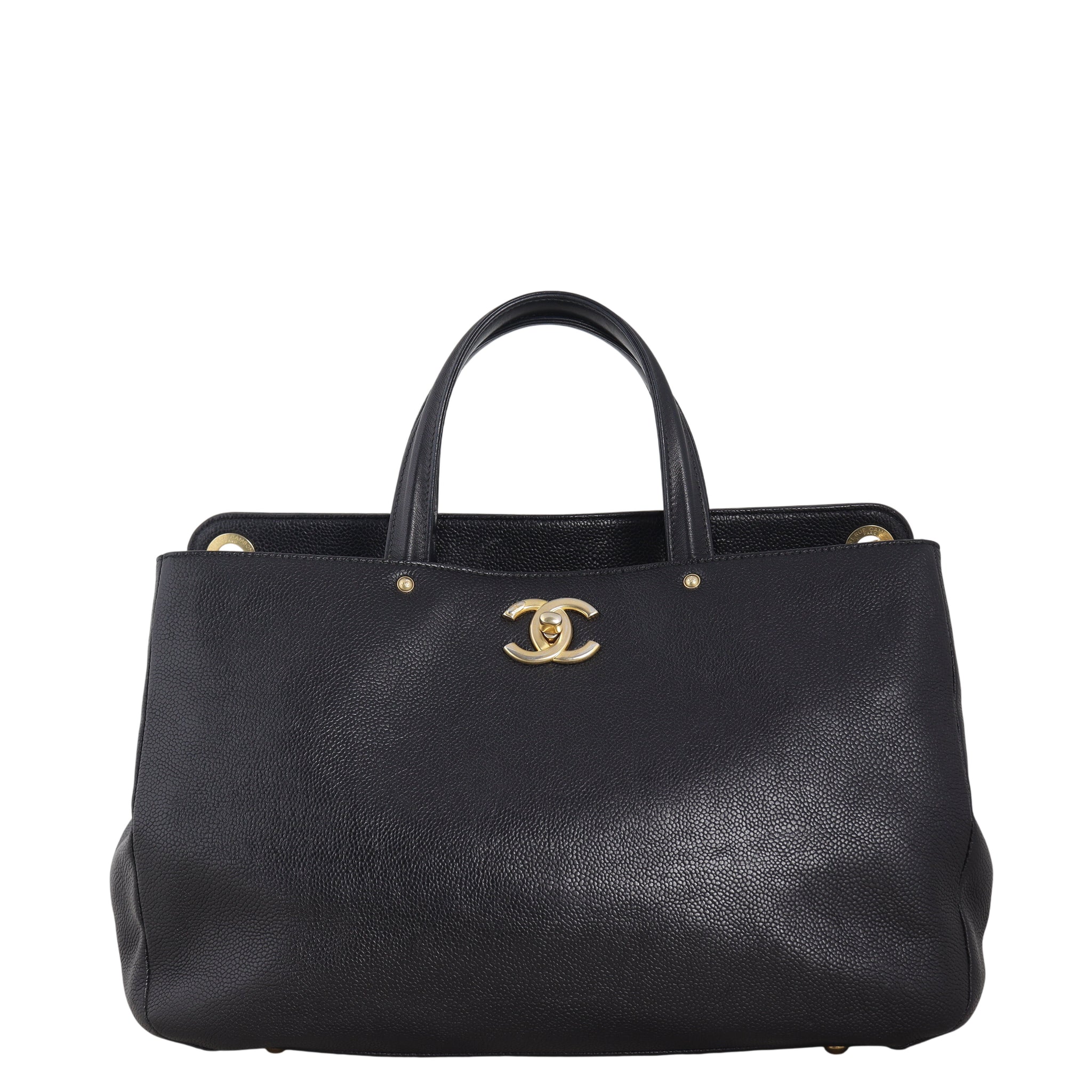 Chanel Caviar Shopping Tote Large