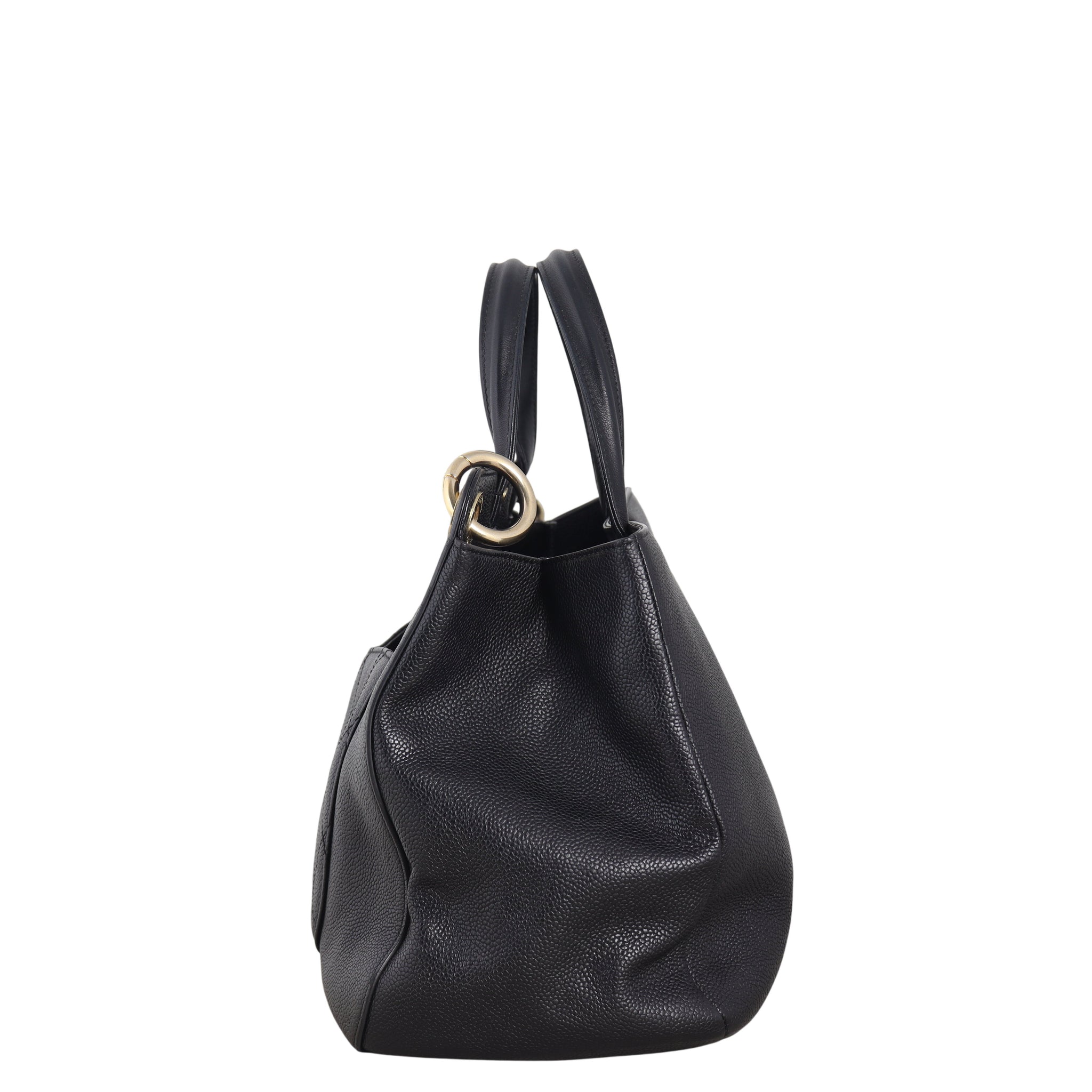 Chanel Caviar Shopping Tote Large