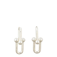 Tiffany & Co Tiffany Hardwear Extra Large Link Silver Earrings
