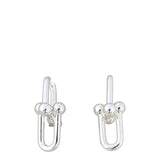 Tiffany & Co Tiffany Hardwear Extra Large Link Silver Earrings