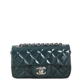 Chanel Classic Flap Extra Mini Rectangular Bag Patent