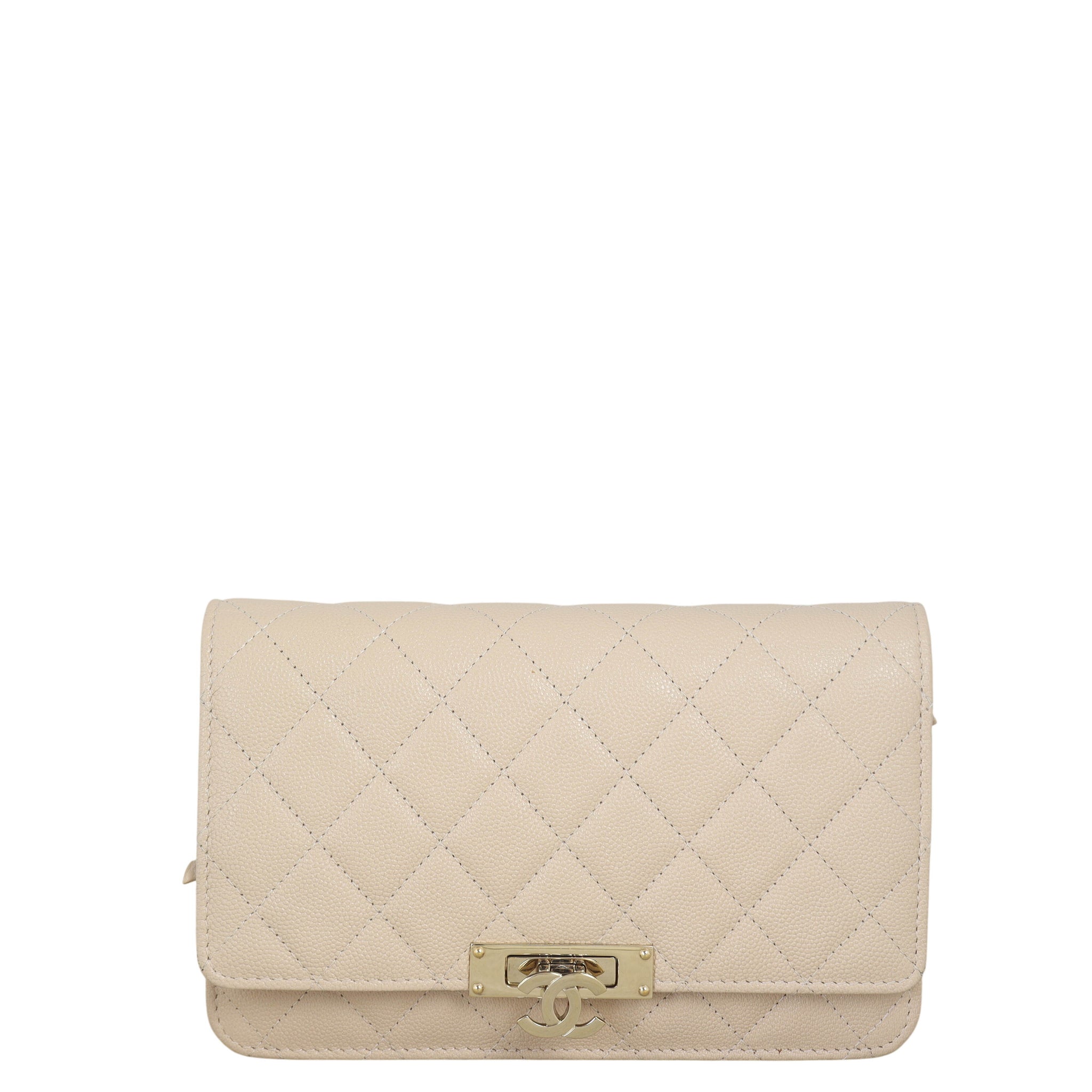 Chanel Golden Class Wallet on Chain