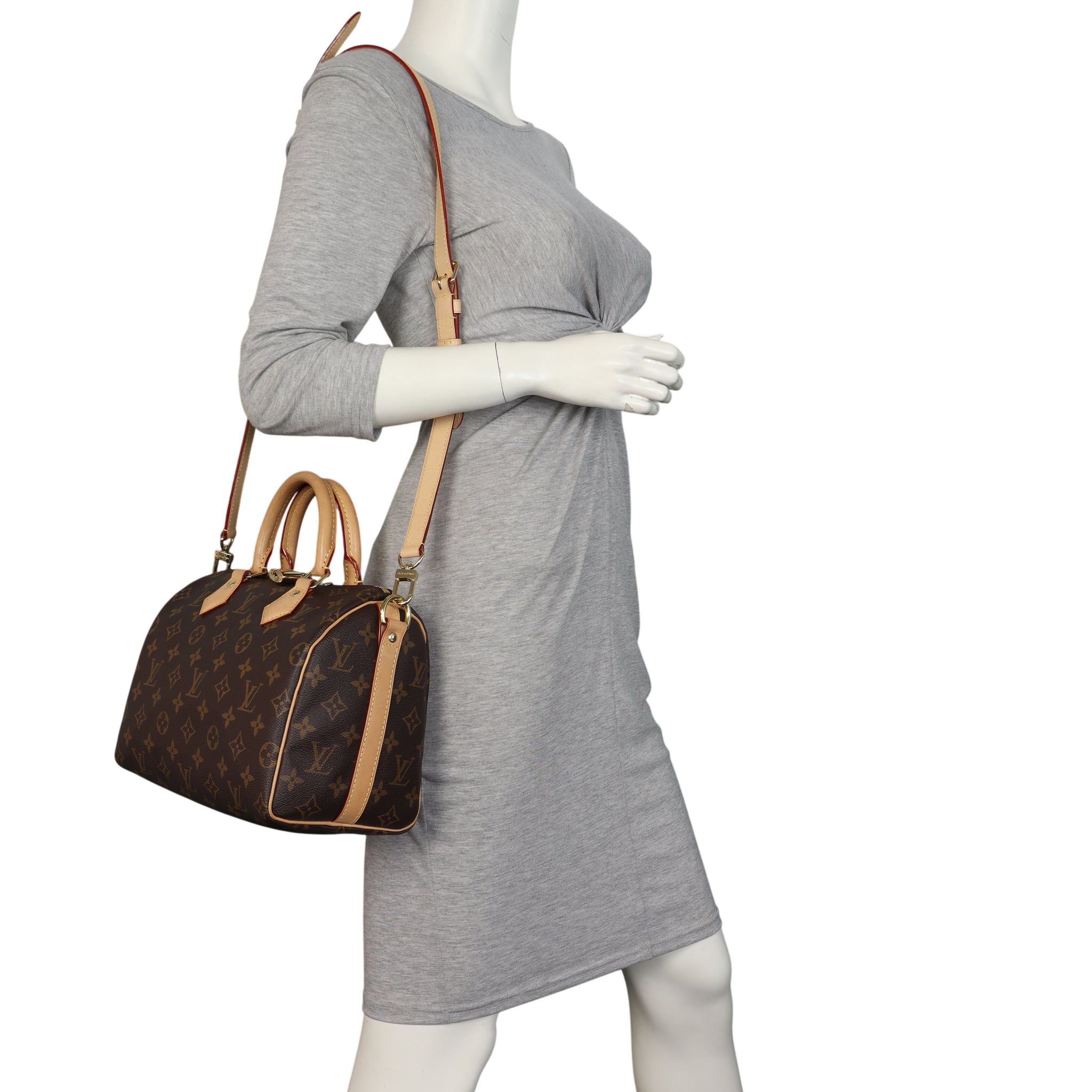 Louis Vuitton Speedy 25 Bandouliere Monogram