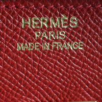Hermes Birkin 35 Epsom (rouge casaque)