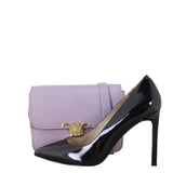 Celine Teen Triomphe Crossbody Lizard