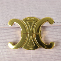 Celine Teen Triomphe Crossbody Lizard