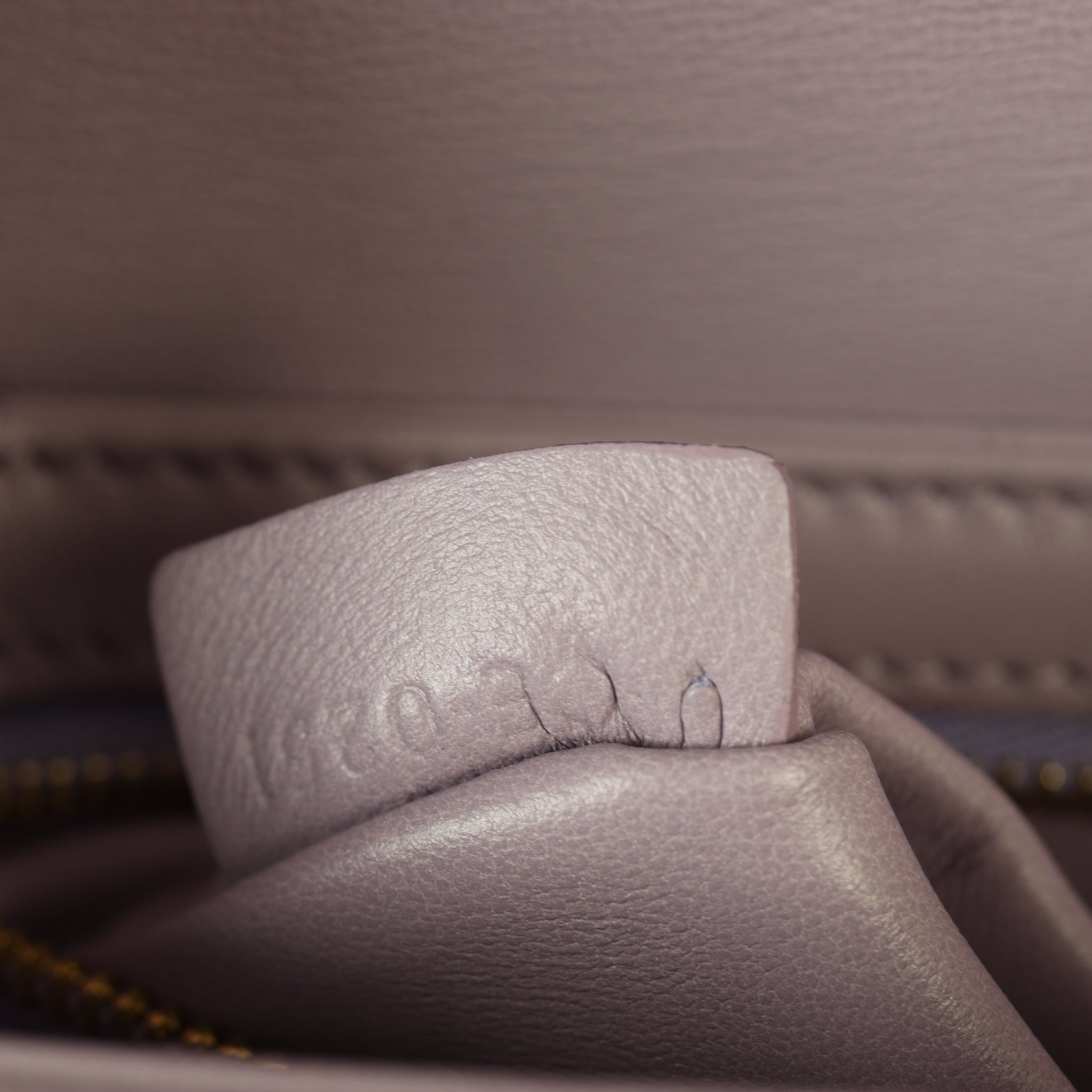 Celine Teen Triomphe Crossbody Lizard