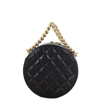 Chanel Round Clutch with Chain