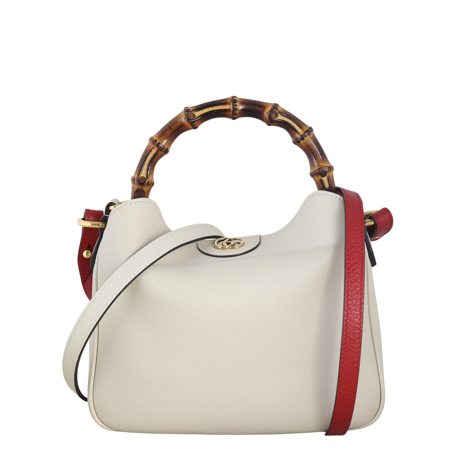 Gucci Diana Bamboo Top Handle Shoulder Bag Small