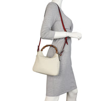 Gucci Diana Bamboo Top Handle Shoulder Bag Small