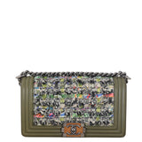 Chanel Boy Old Medium Tweed