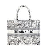 Dior Book Tote Medium Paris All Over
