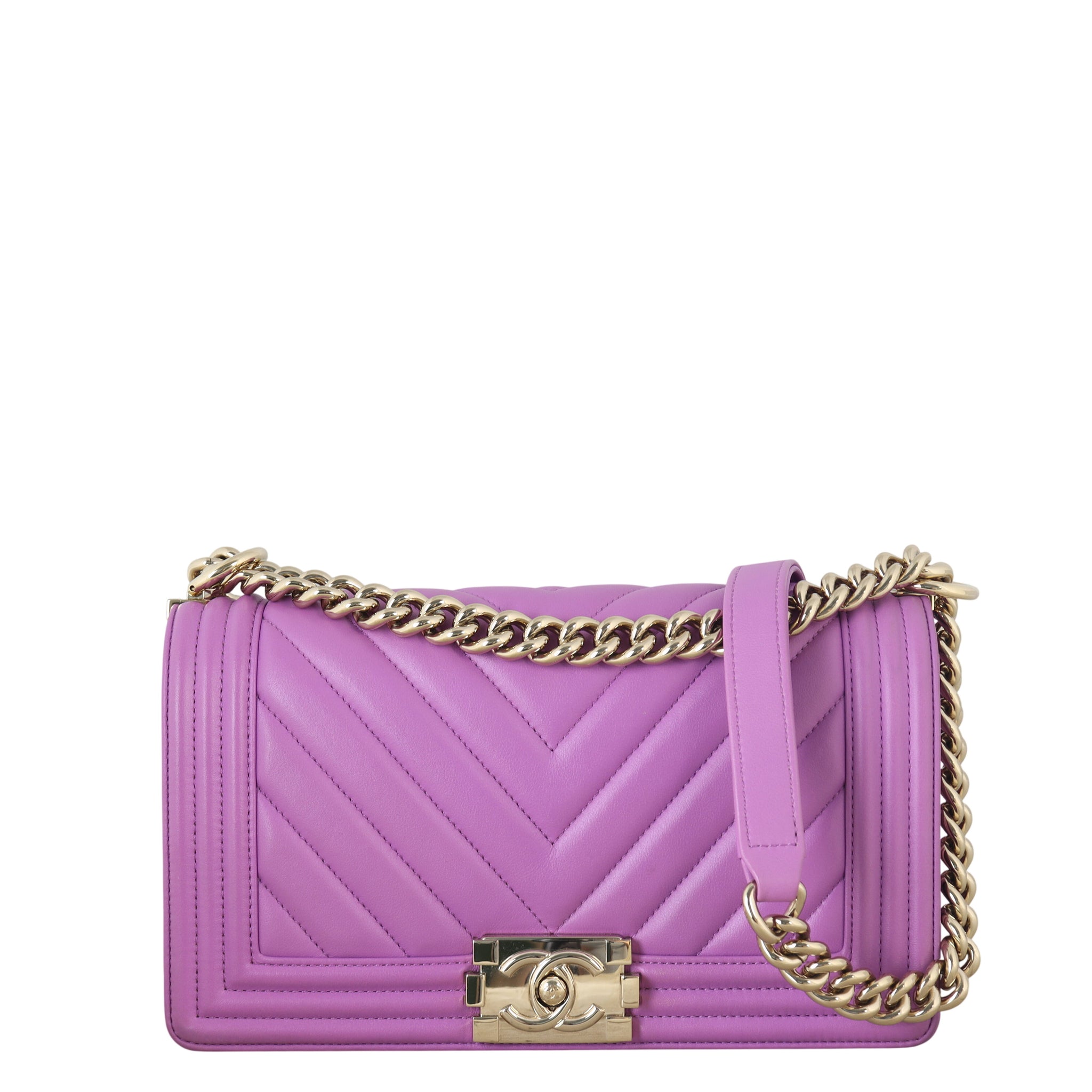 Chanel Boy Old Medium Chevron