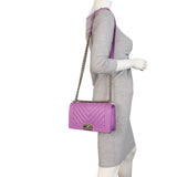 Chanel Boy Old Medium Chevron