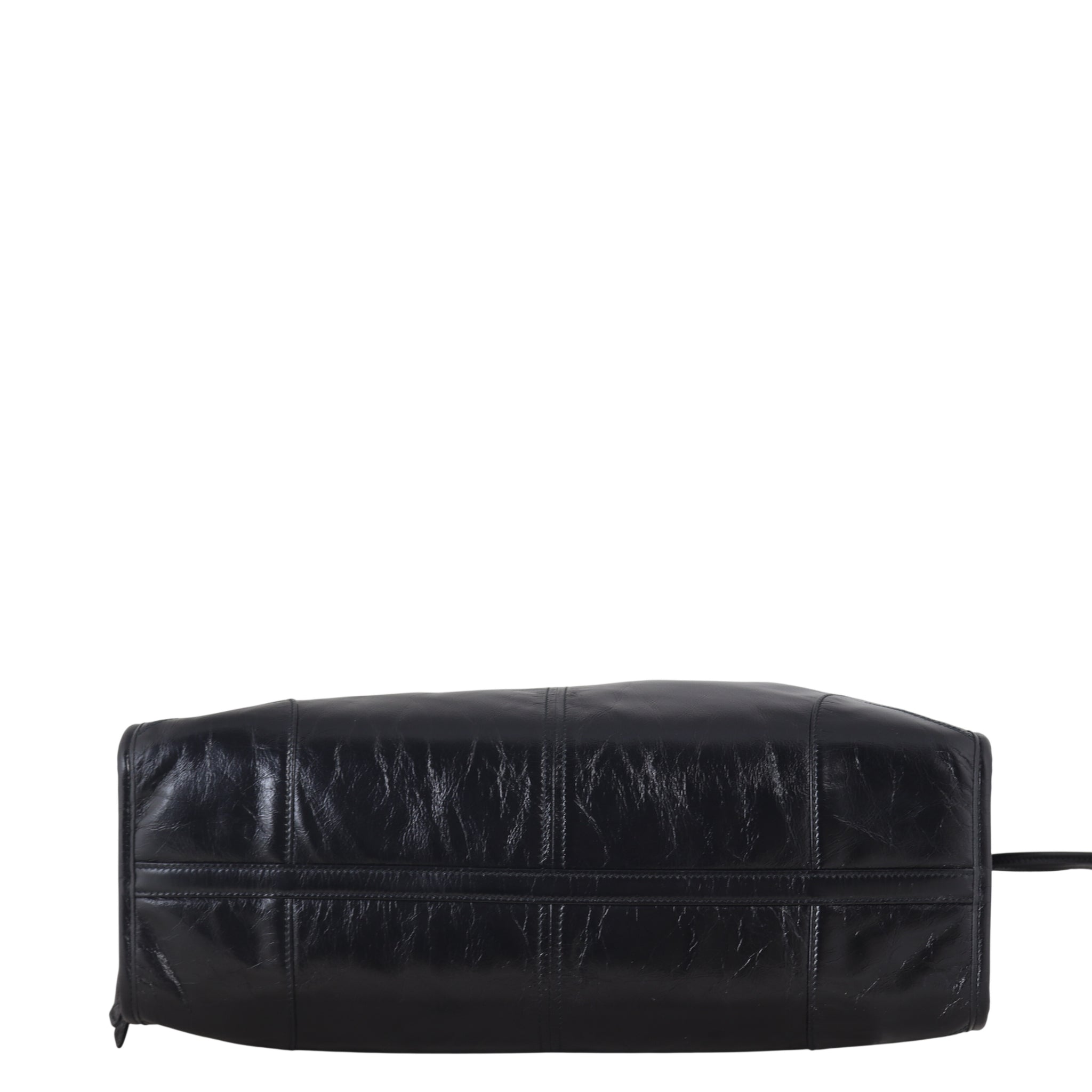 Prada Vitello Shine Bonnie Shoulder Bag Large