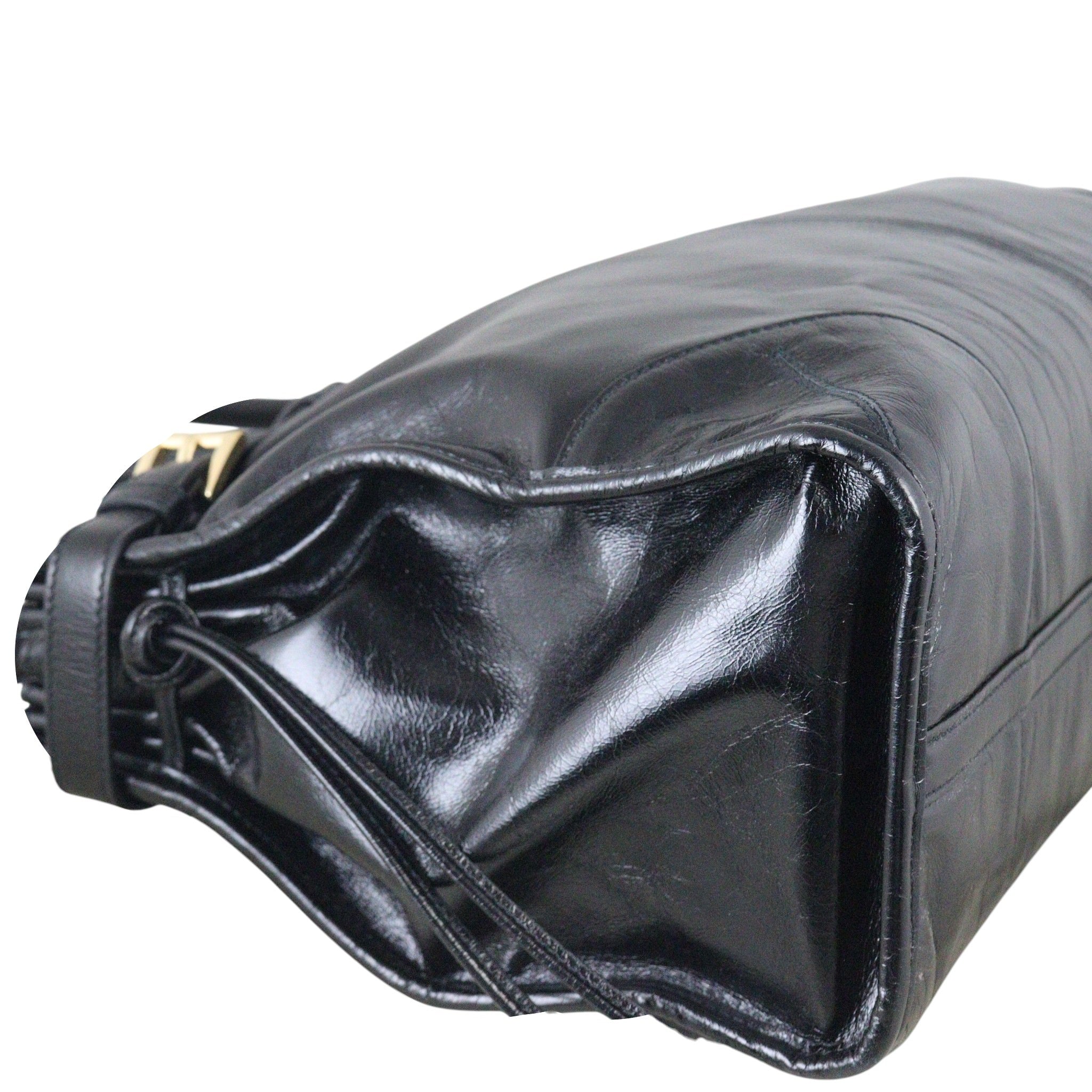 Prada Vitello Shine Bonnie Shoulder Bag Large