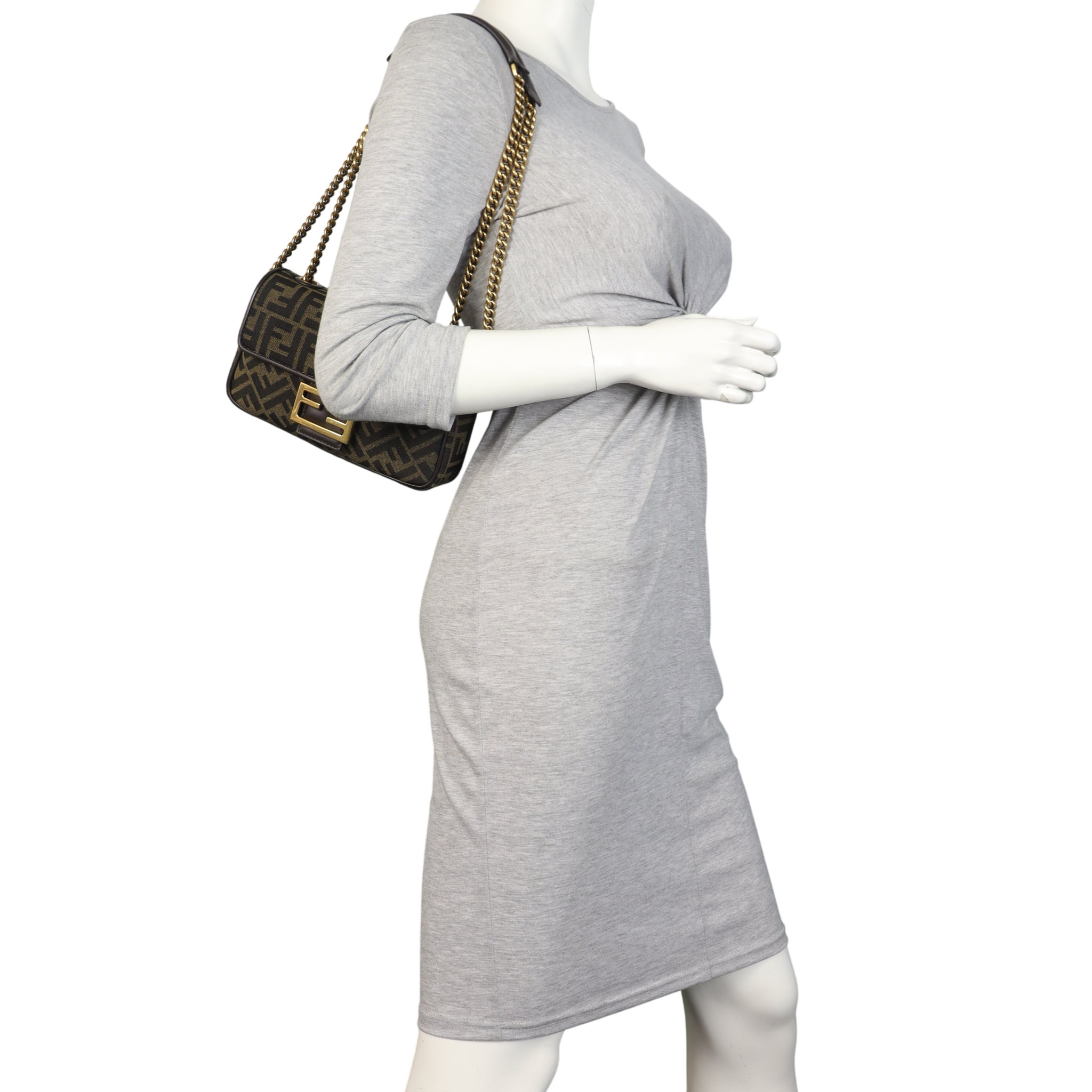 Fendi Baguette Chain Midi Bag