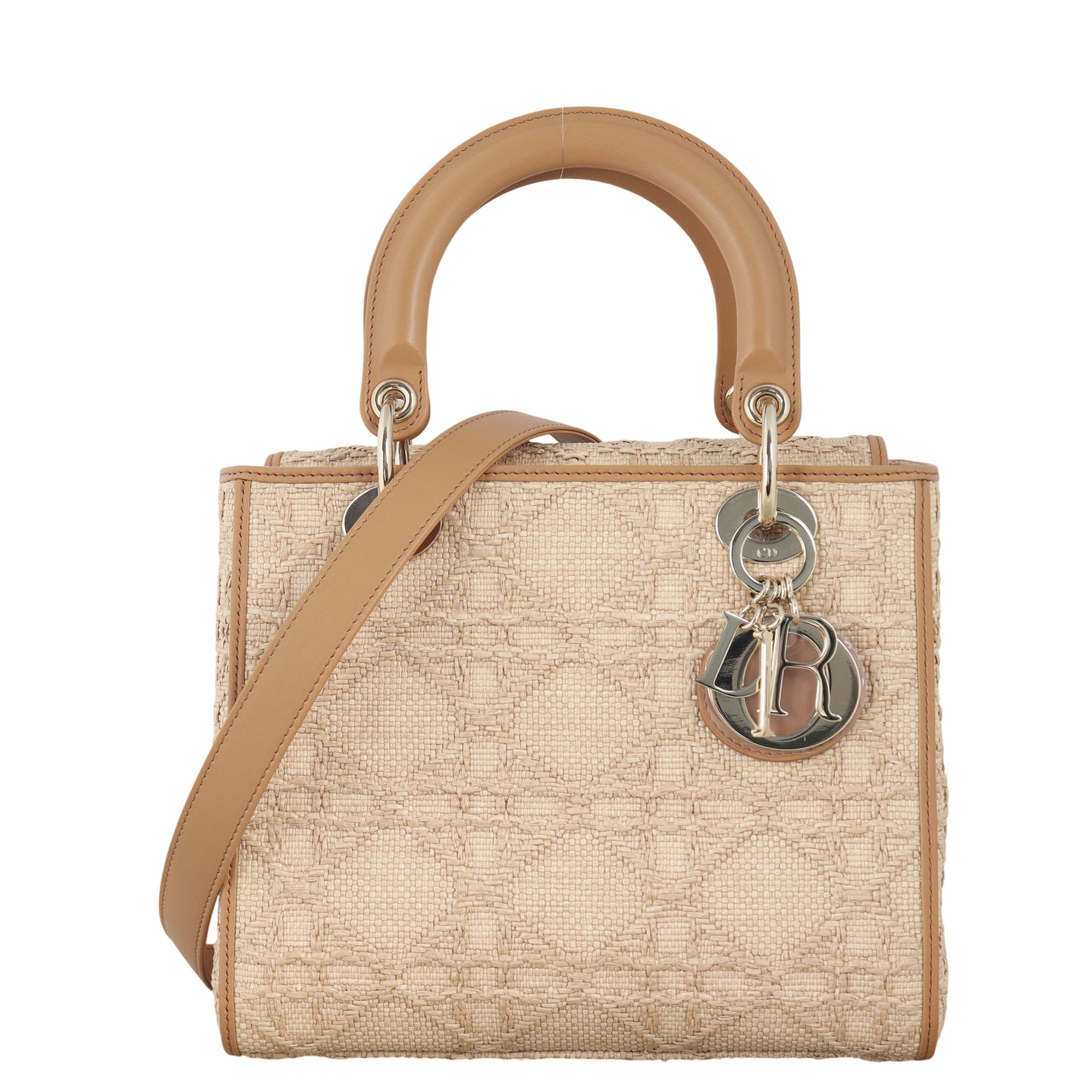 Dior Lady D-Lite Medium Raffia