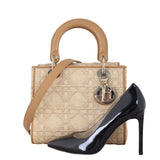 Dior Lady D-Lite Medium Raffia