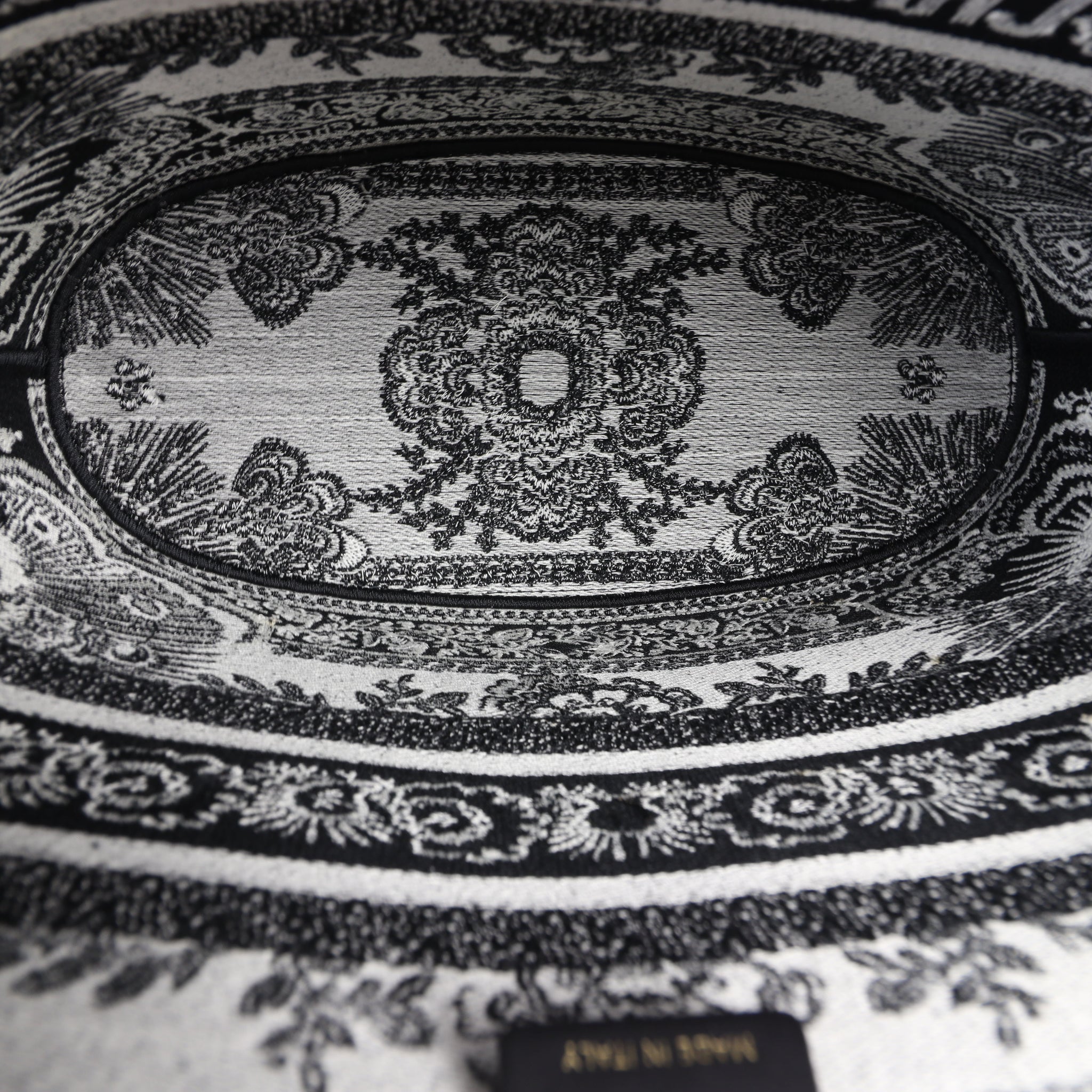 Dior Hat Basket Tote