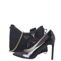 Prada Re-Edition 2005 Crochet Raffia Shoulder Bag