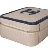 Chanel CC Filigree Vanity Case Medium