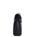 Saint Laurent Manhattan Shoulder Bag Medium Croc Embossed