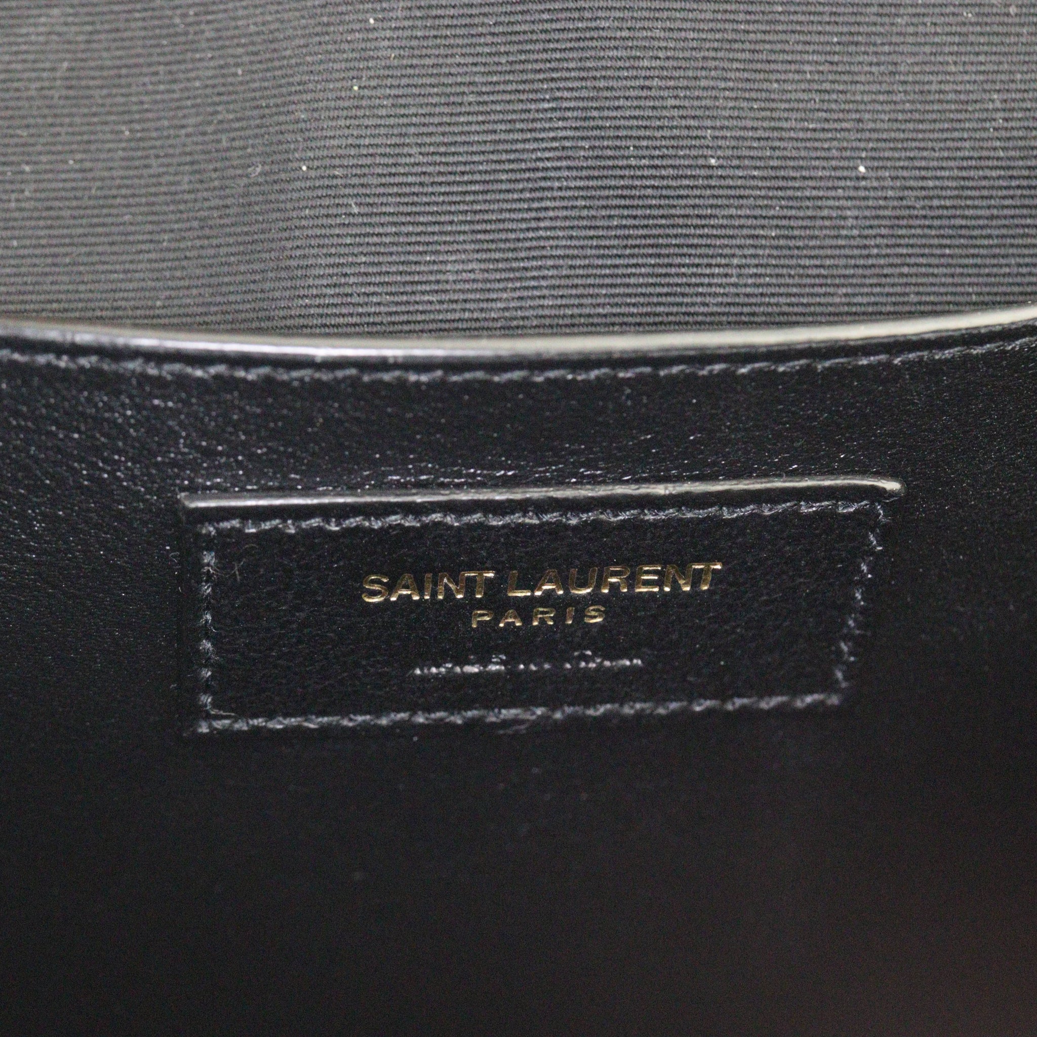 Saint Laurent Manhattan Shoulder Bag Medium Croc Embossed