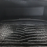 Saint Laurent Manhattan Shoulder Bag Medium Croc Embossed